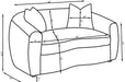 Isabella Stationary 3 Pc Sets - Imperial Furniture (Las Vegas, NV) - Multi Location