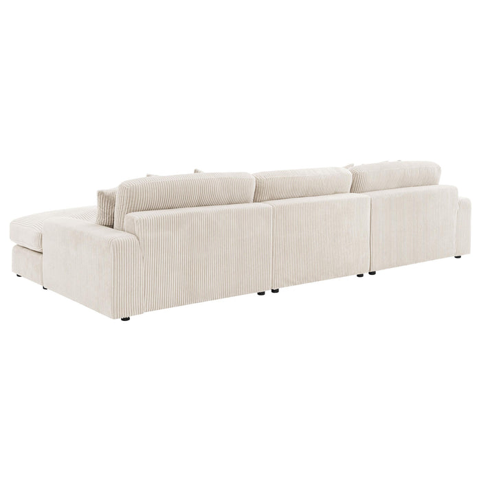 Blaine Upholstered Reversible Chaise Sectional Sofa - Imperial Furniture (Las Vegas, NV) - Multi Location