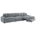 Blaine Upholstered Reversible Chaise Sectional Sofa - Imperial Furniture (Las Vegas, NV) - Multi Location