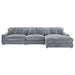 Blaine Upholstered Reversible Chaise Sectional Sofa - Imperial Furniture (Las Vegas, NV) - Multi Location