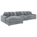 Blaine Upholstered Reversible Chaise Sectional Sofa - Imperial Furniture (Las Vegas, NV) - Multi Location