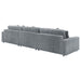 Blaine Upholstered Reversible Chaise Sectional Sofa - Imperial Furniture (Las Vegas, NV) - Multi Location