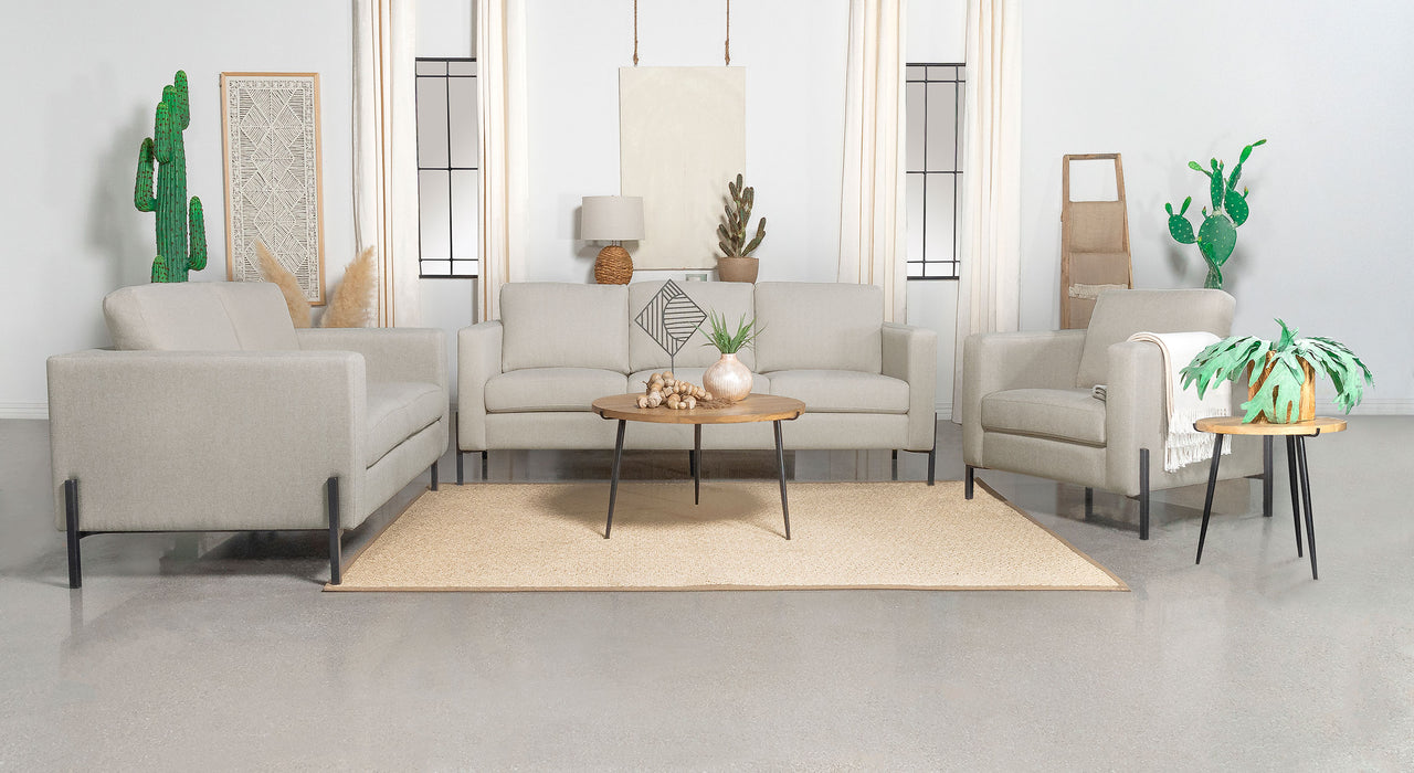 Tilly Upholstered Track Arms Sofa Set - Imperial Furniture (Las Vegas, NV) - Multi Location