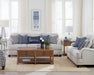 Glenn 2-piece Recessed Arms Living Room Set Light Grey - Imperial Furniture (Las Vegas, NV) - Multi Location