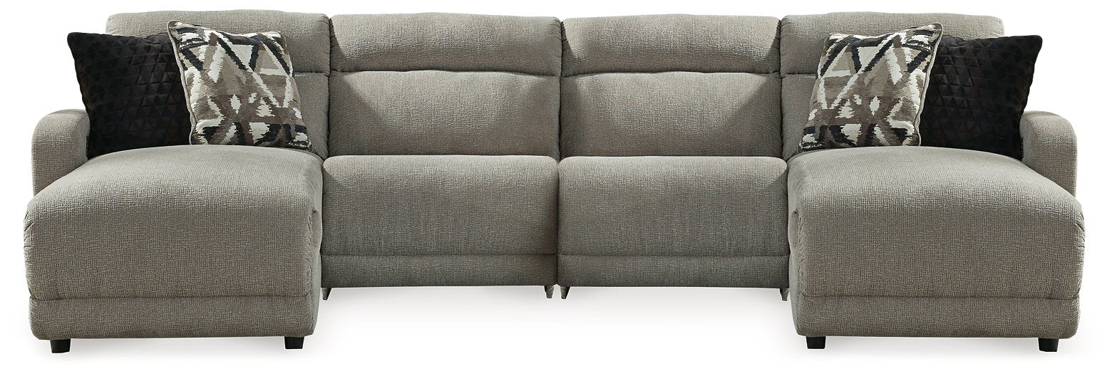 Colleyville Power Reclining Sectional with Chaise - Imperial Furniture (Las Vegas, NV) - Multi Location