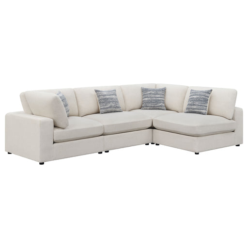 Serene 4 Pc Sectional Beige - Imperial Furniture (Las Vegas, NV) - Multi Location
