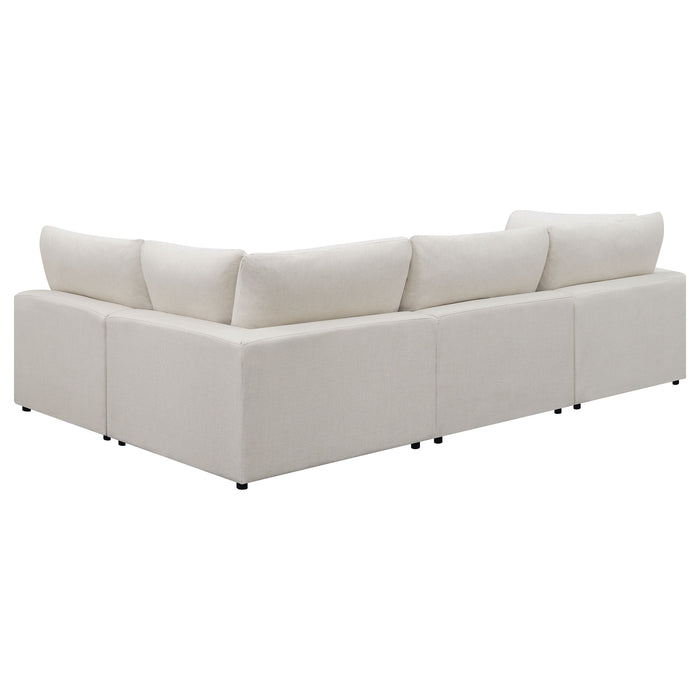 Serene 4 Pc Sectional Beige - Imperial Furniture (Las Vegas, NV) - Multi Location