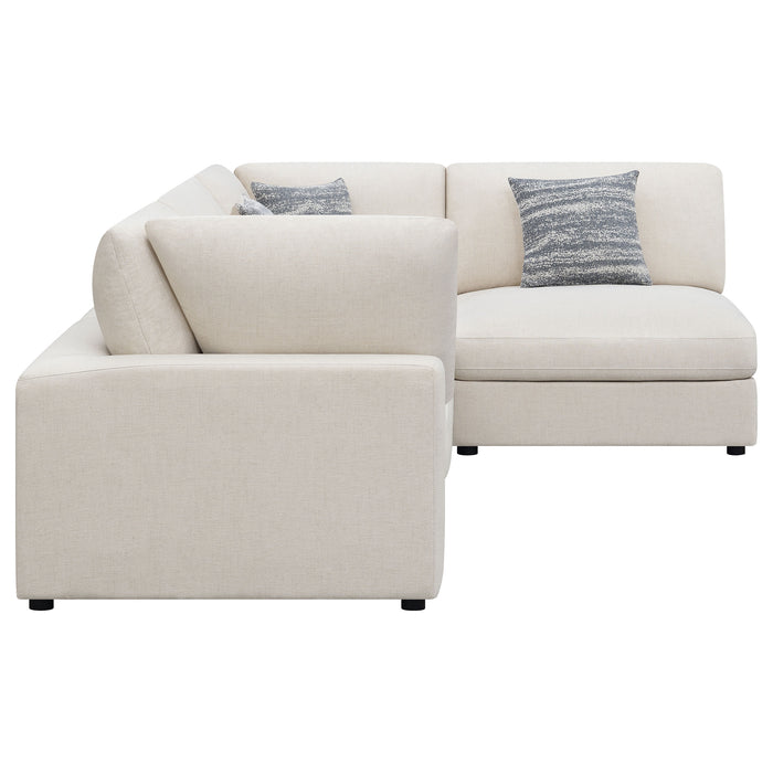 Serene 4 Pc Sectional Beige - Imperial Furniture (Las Vegas, NV) - Multi Location