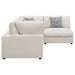 Serene 4 Pc Sectional Beige - Imperial Furniture (Las Vegas, NV) - Multi Location