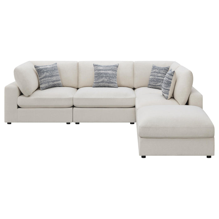 Serene 5-piece Upholstered Modular Sectional Sofa Beige - Imperial Furniture (Las Vegas, NV) - Multi Location