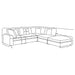 Serene 5-piece Upholstered Modular Sectional Sofa Beige - Imperial Furniture (Las Vegas, NV) - Multi Location