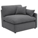 Hobson 6-piece Upholstered Modular Sectional Sofa Charcoal - Imperial Furniture (Las Vegas, NV) - Multi Location