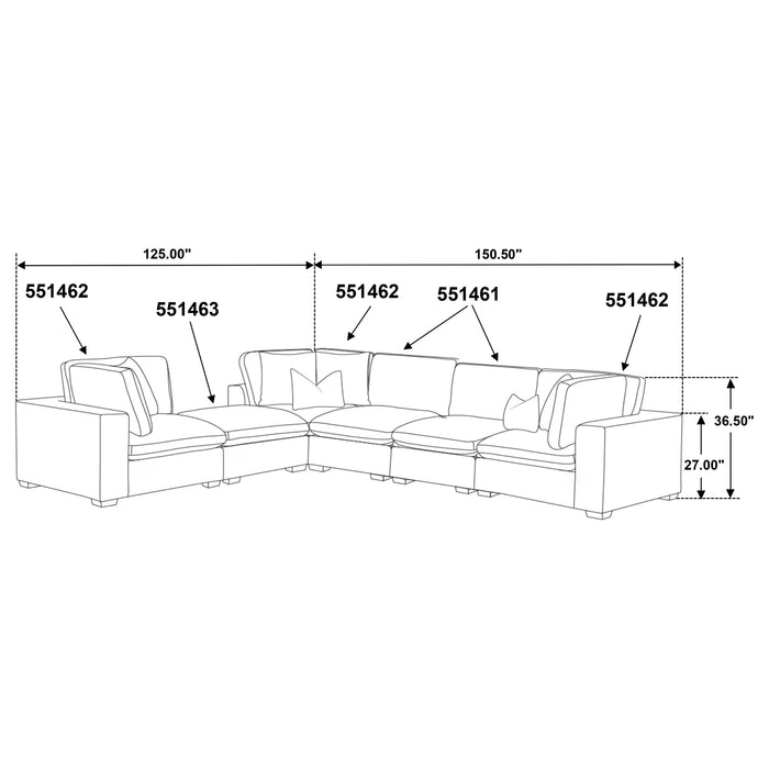 Lakeview Sectionals - Imperial Furniture (Las Vegas, NV) - Multi Location