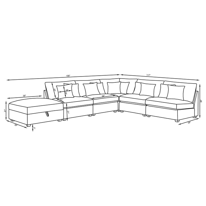 Cambria Sectionals - Imperial Furniture (Las Vegas, NV) - Multi Location