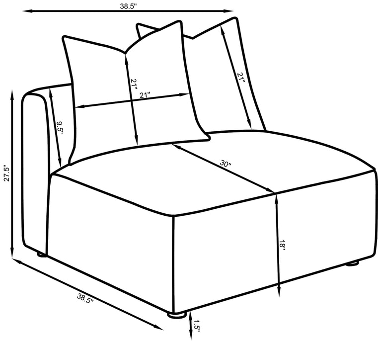 Jennifer Accent Chair - Imperial Furniture (Las Vegas, NV) - Multi Location