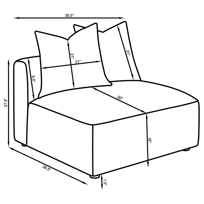 Jennifer Accent Chair - Imperial Furniture (Las Vegas, NV) - Multi Location
