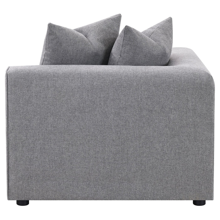 Jennifer Upholstered Corner Chair - Imperial Furniture (Las Vegas, NV) - Multi Location