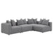 Jennifer Upholstered Corner Chair - Imperial Furniture (Las Vegas, NV) - Multi Location