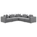 Jennifer Upholstered Corner Chair - Imperial Furniture (Las Vegas, NV) - Multi Location