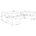 Freddie Sectionals 3 - Imperial Furniture (Las Vegas, NV) - Multi Location