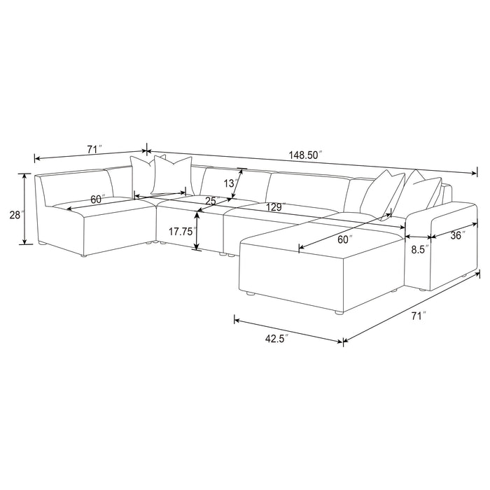 Freddie Sectionals 3 - Imperial Furniture (Las Vegas, NV) - Multi Location