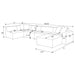 Freddie Sectionals 3 - Imperial Furniture (Las Vegas, NV) - Multi Location