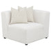 Freddie Upholstered Corner Chair Pearl - Imperial Furniture (Las Vegas, NV) - Multi Location