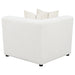 Freddie Upholstered Corner Chair Pearl - Imperial Furniture (Las Vegas, NV) - Multi Location