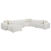 Freddie Upholstered Corner Chair Pearl - Imperial Furniture (Las Vegas, NV) - Multi Location