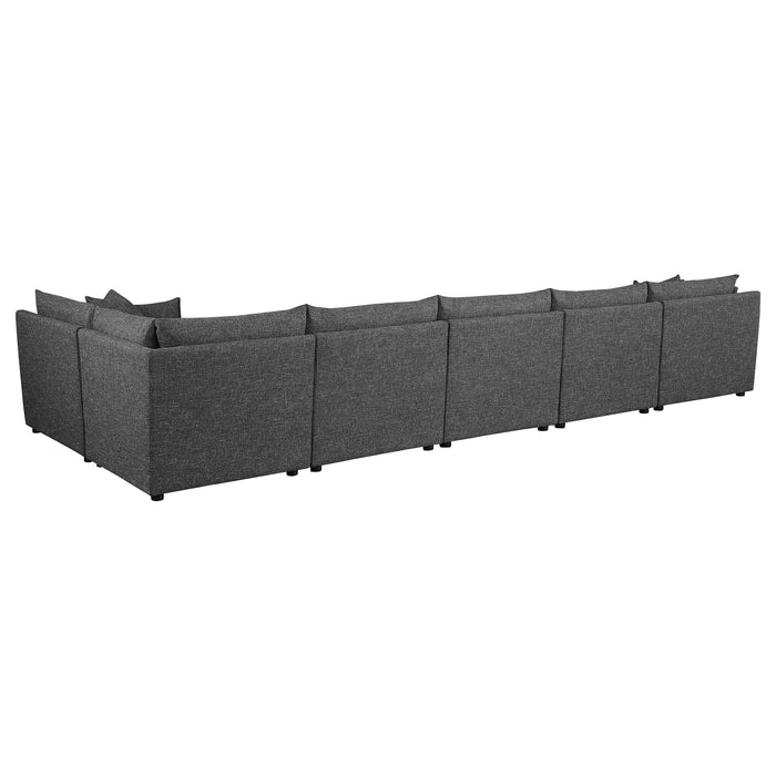 Sasha 6 Piece Sectionals - Imperial Furniture (Las Vegas, NV) - Multi Location
