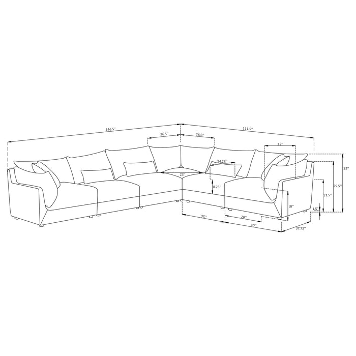 Sasha Modular Sectionals 2 - Imperial Furniture (Las Vegas, NV) - Multi Location