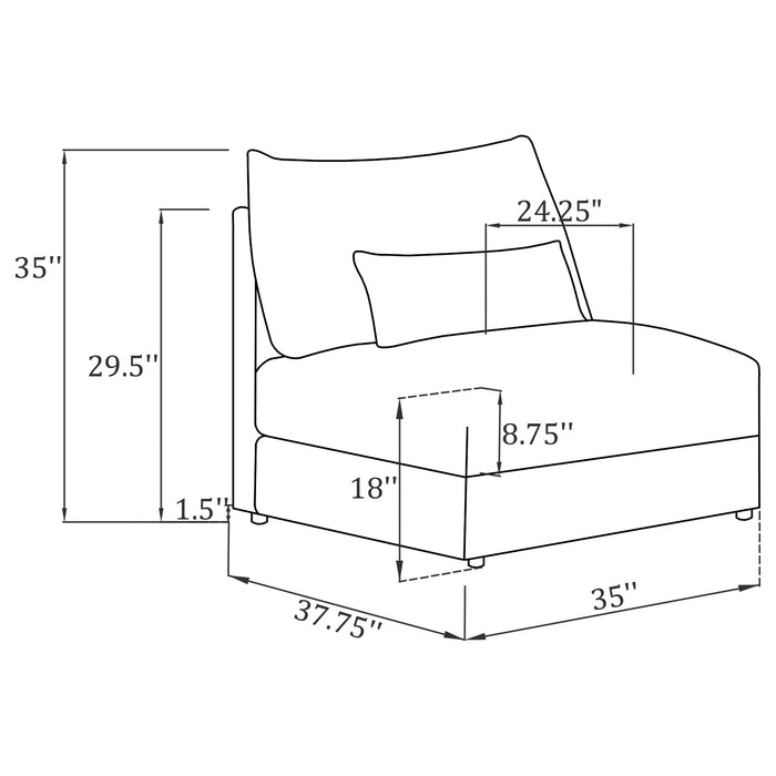 Sasha Accent Chair - Imperial Furniture (Las Vegas, NV) - Multi Location