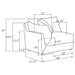 Sasha Sectionals 4 - Imperial Furniture (Las Vegas, NV) - Multi Location