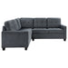 Georgina 5 Pc Stationary Sectionals Grey - Imperial Furniture (Las Vegas, NV) - Multi Location