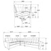 Georgina Modular Sectionals Chair - Imperial Furniture (Las Vegas, NV) - Multi Location