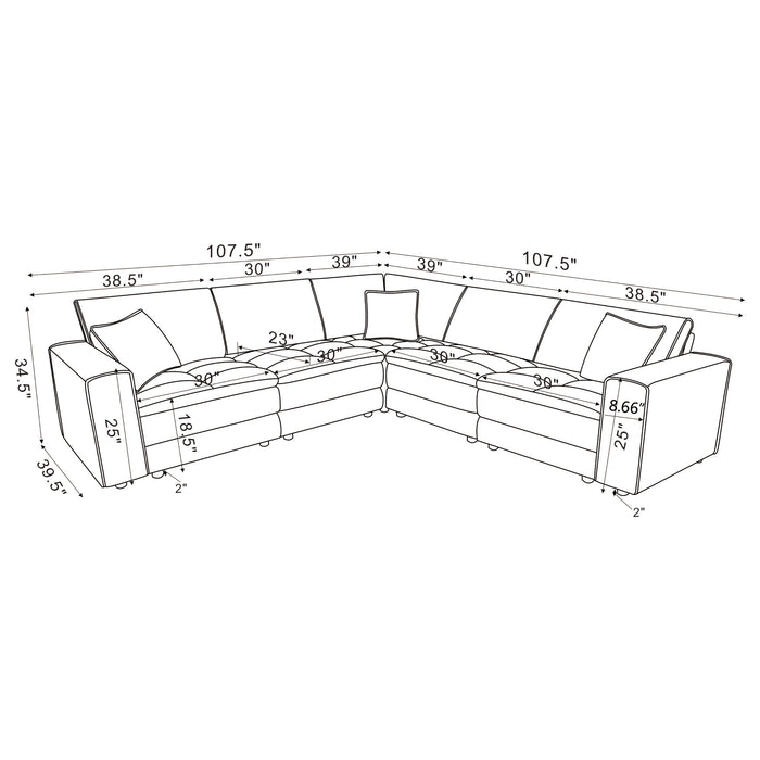 Atlantic Modular Sectionals - Imperial Furniture (Las Vegas, NV) - Multi Location
