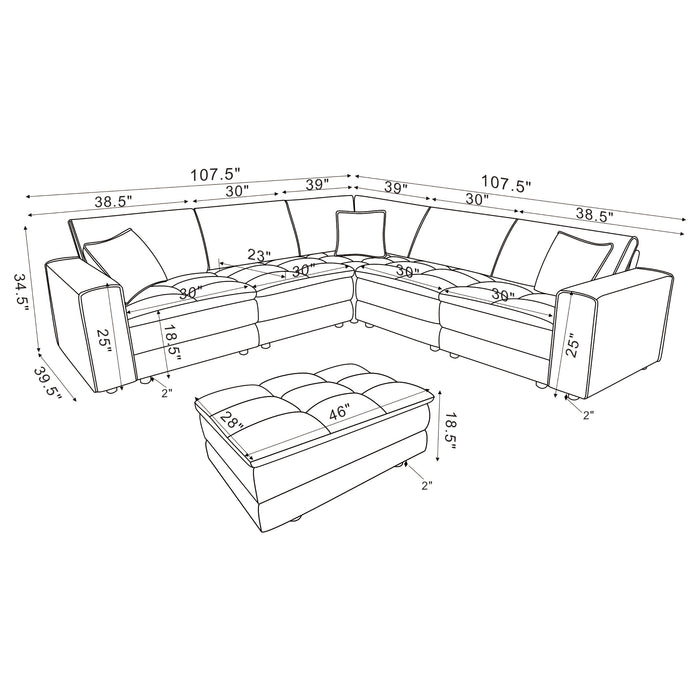 Atlantic Modular Sectionals - Imperial Furniture (Las Vegas, NV) - Multi Location