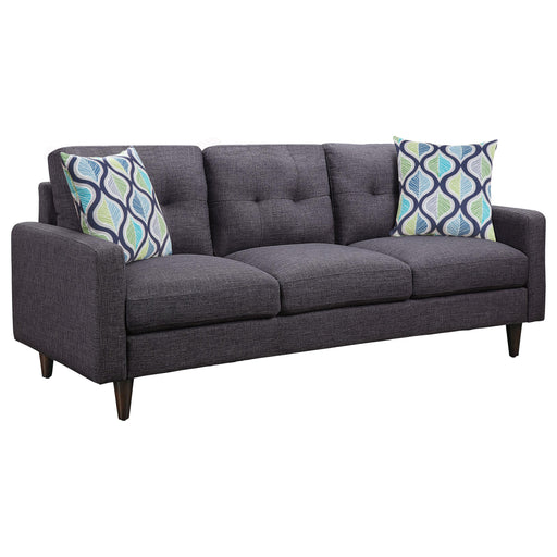 Watsonville Tufted Back Sofa Grey - Imperial Furniture (Las Vegas, NV) - Multi Location