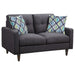 Watsonville Tufted Back Loveseat Grey - Imperial Furniture (Las Vegas, NV) - Multi Location