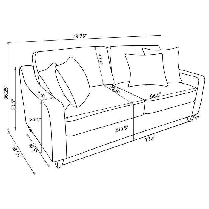 Christine Stationary Sets - Imperial Furniture (Las Vegas, NV) - Multi Location
