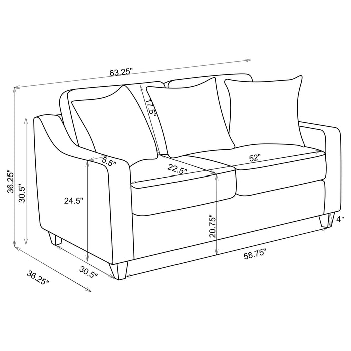 Christine Stationary Sets - Imperial Furniture (Las Vegas, NV) - Multi Location