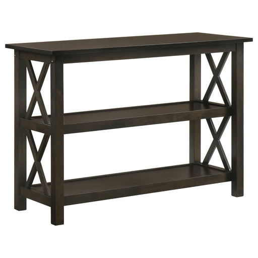 Rachelle Sofa Table with 2-shelf Deep Merlot - Imperial Furniture (Las Vegas, NV) - Multi Location