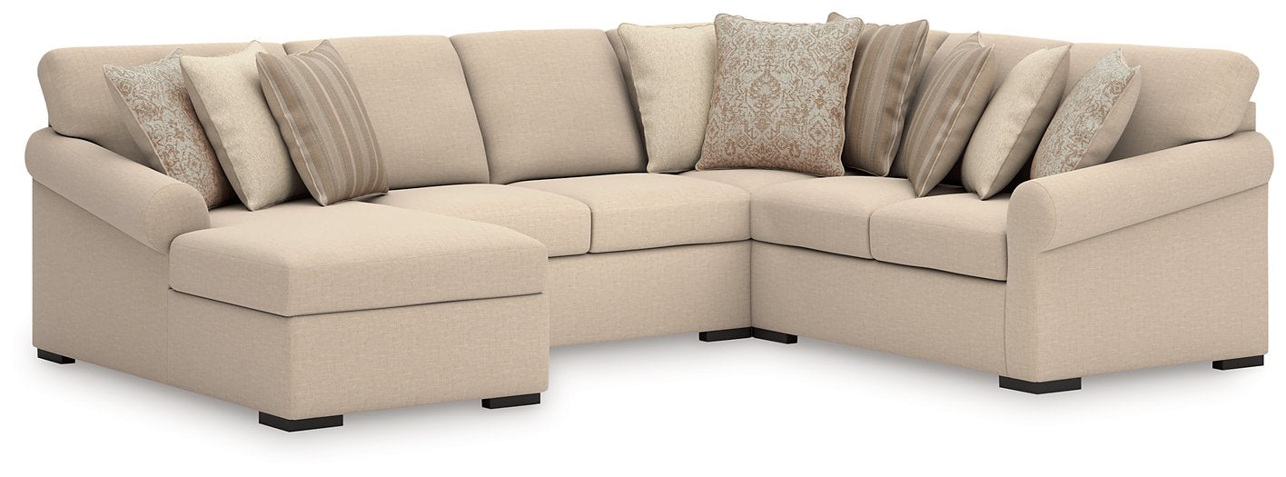 LadyMae Sectional with Chaise - Imperial Furniture (Las Vegas, NV) - Multi Location