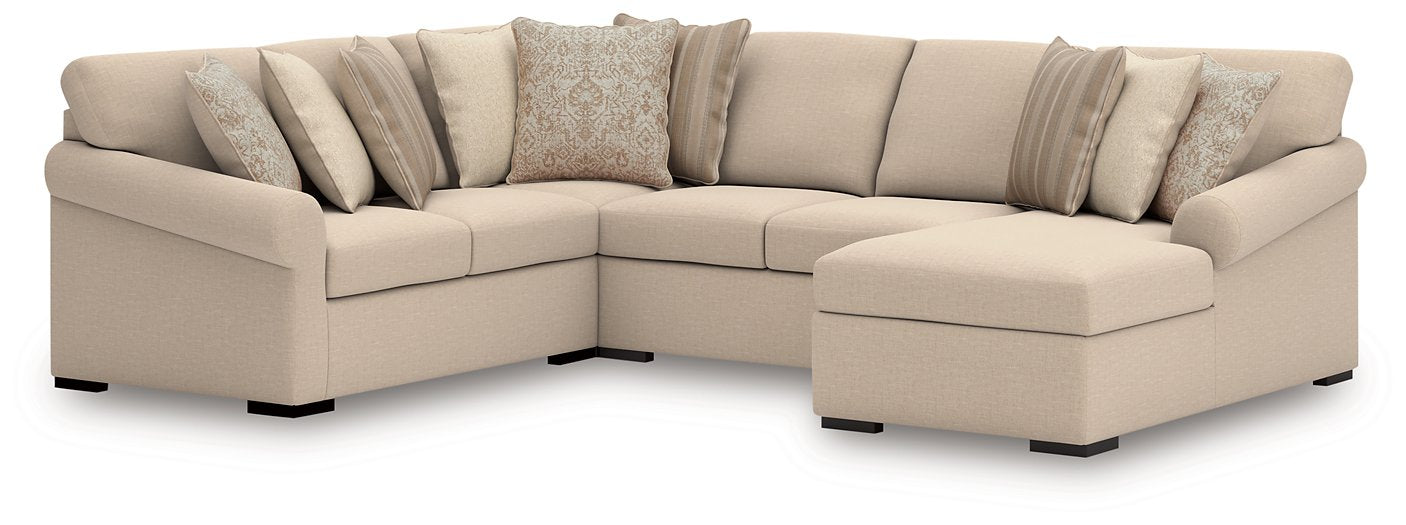 LadyMae Sectional with Chaise - Imperial Furniture (Las Vegas, NV) - Multi Location