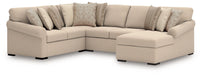 LadyMae Sectional with Chaise - Imperial Furniture (Las Vegas, NV) - Multi Location