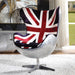 Brancaster British Flag Accent Chair With Swivel - Imperial Furniture (Las Vegas, NV) - Multi Location