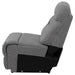 Higgins Upholstered Armless Chair Grey - Imperial Furniture (Las Vegas, NV) - Multi Location
