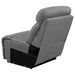 Higgins Upholstered Armless Chair Grey - Imperial Furniture (Las Vegas, NV) - Multi Location