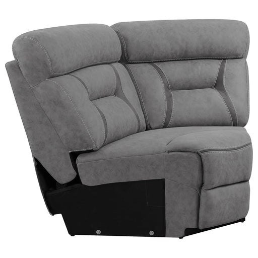 Higgins Upholstered Wedge Grey - Imperial Furniture (Las Vegas, NV) - Multi Location