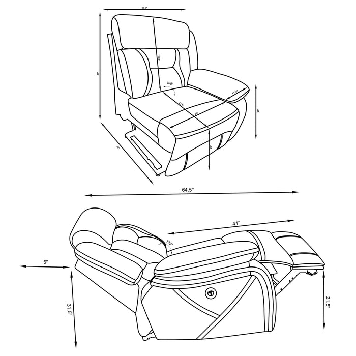 Higgins Reclining Sectionals - Imperial Furniture (Las Vegas, NV) - Multi Location